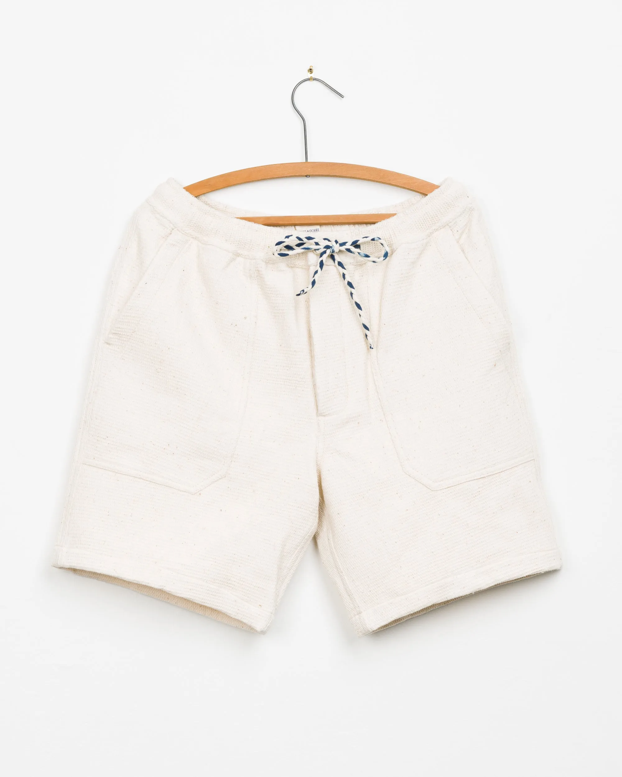 Dipak Utility Short in Natural Honeycomb
