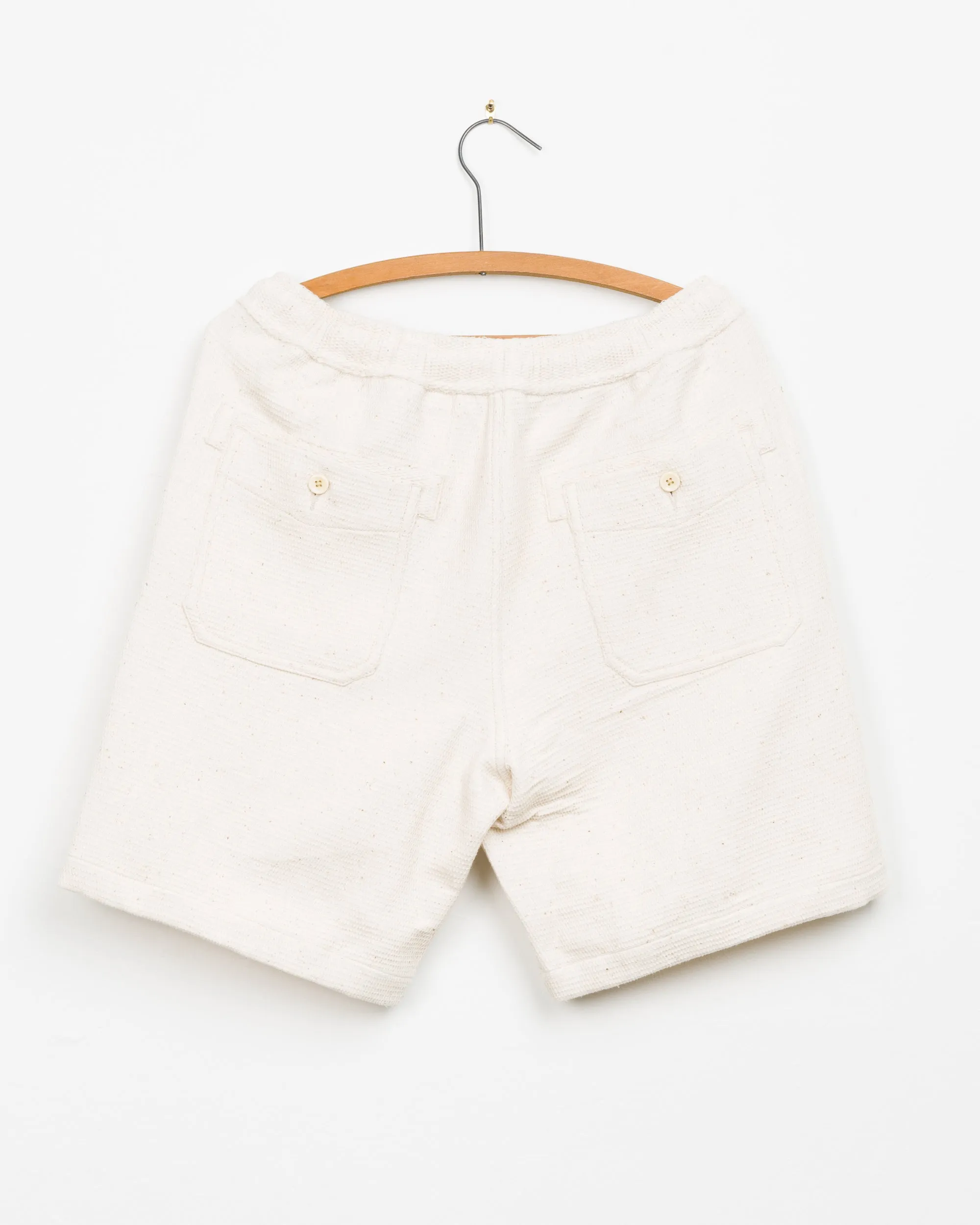 Dipak Utility Short in Natural Honeycomb