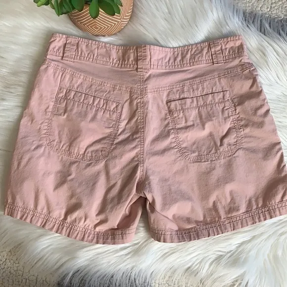 dkny jeans • utility shorts in size 4 pink