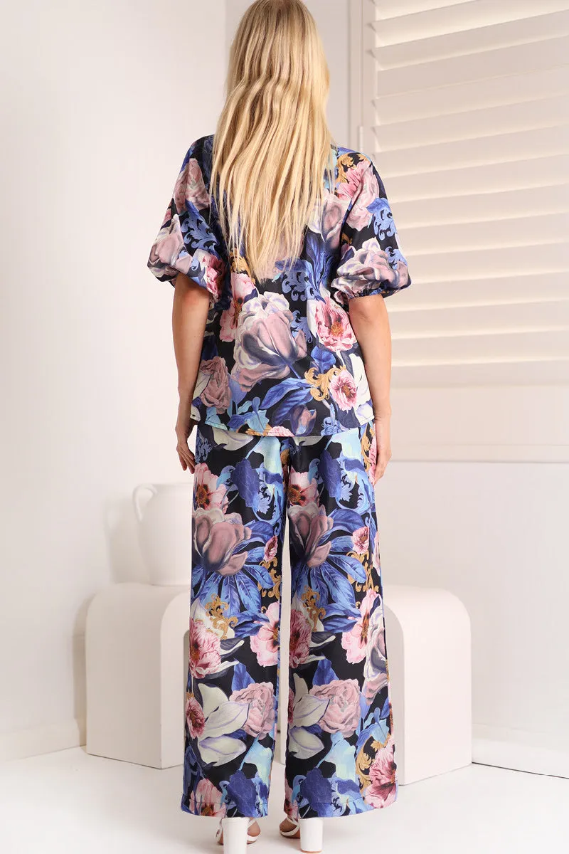 Donatella Pants Azure