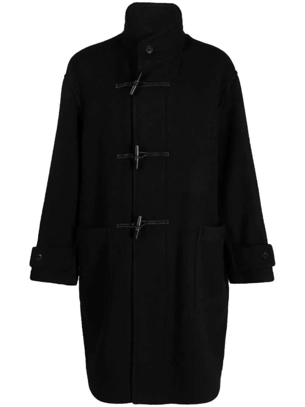 Double-Layer Wool Duffle Coat