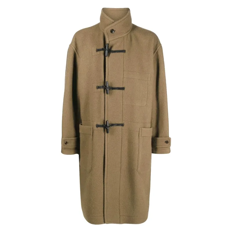 Double-Layer Wool Duffle Coat