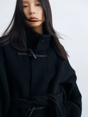 Double-Layer Wool Duffle Coat