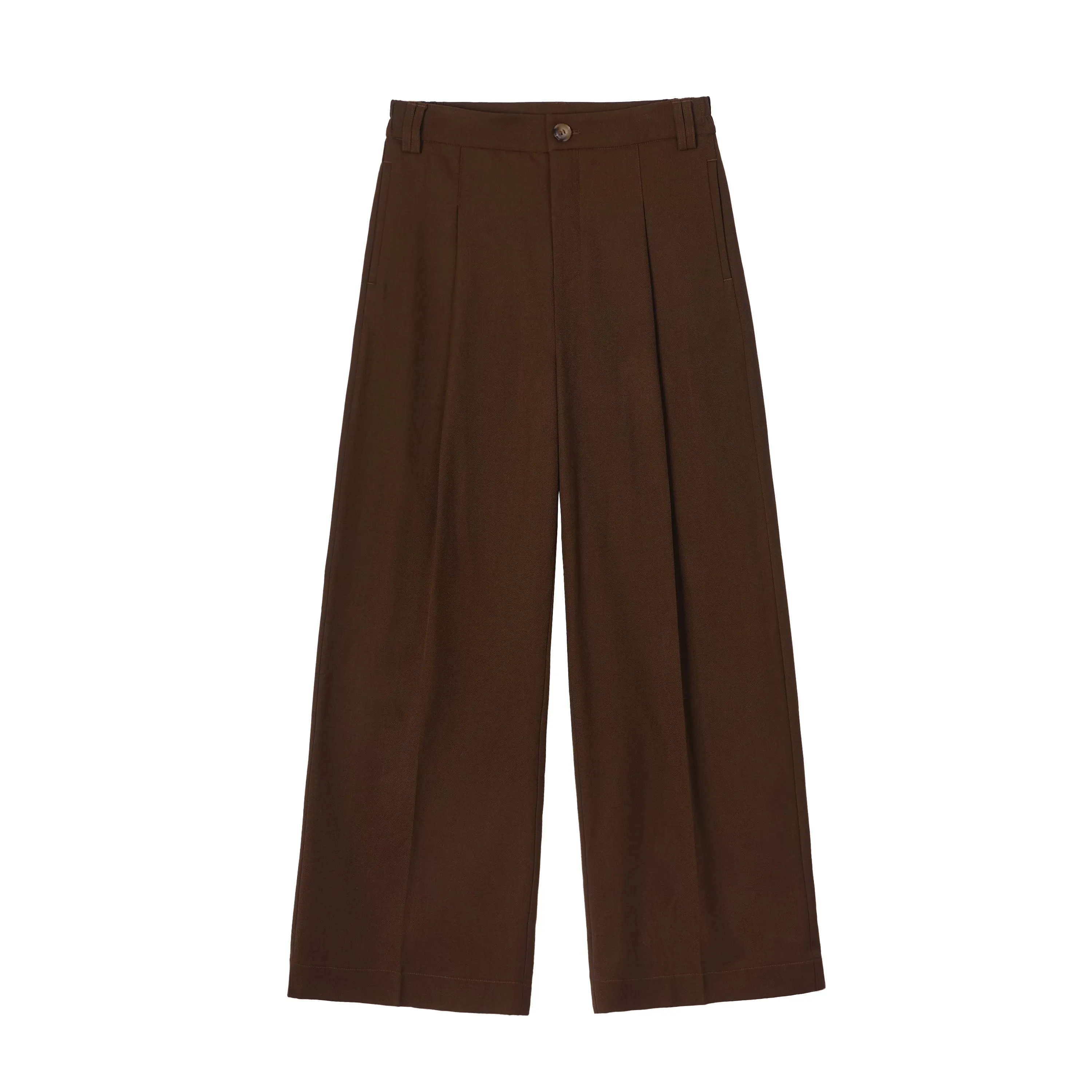 Drapey Wide-Leg Trousers