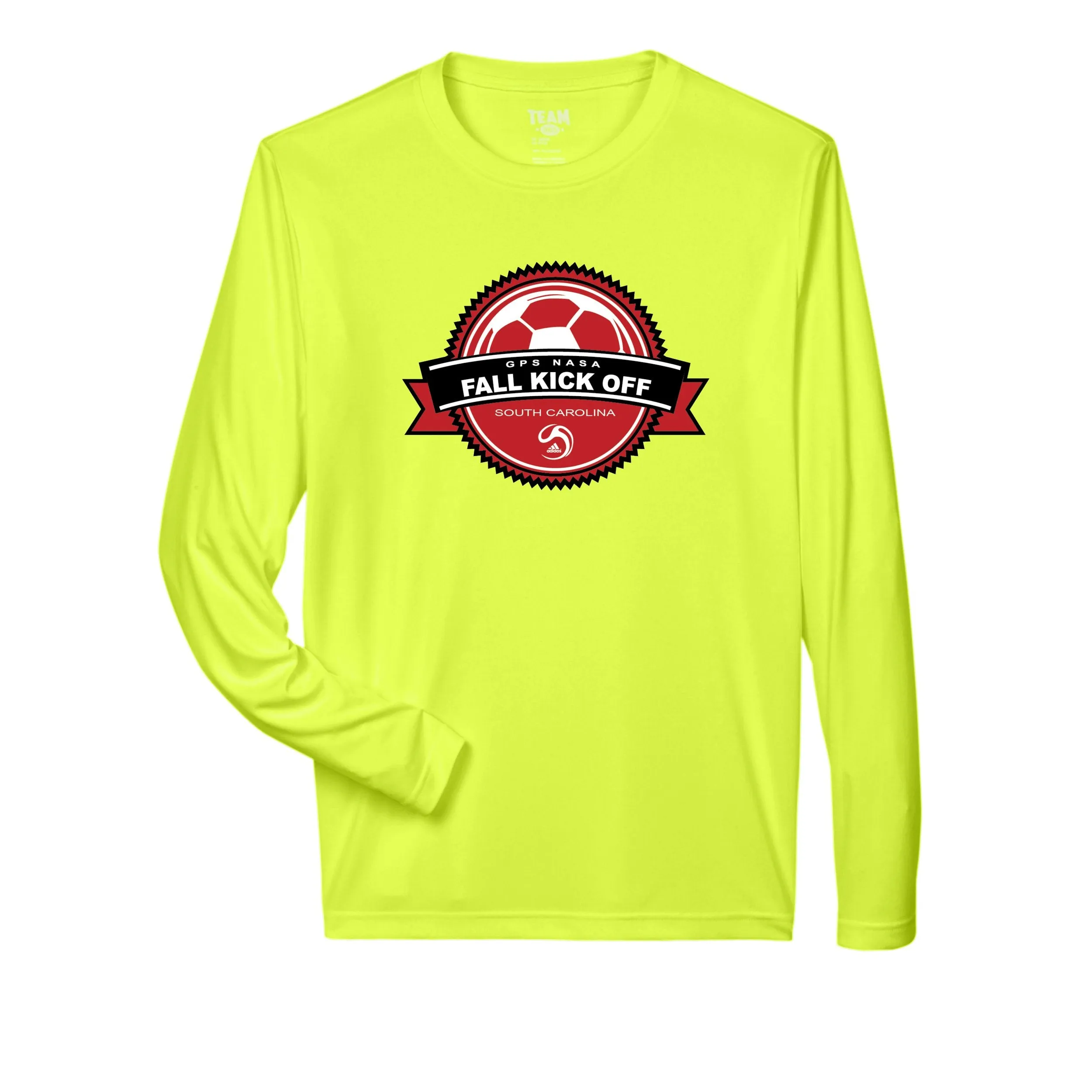 Dri-Fit Long Sleeve Shirts GPS NASA Fall Kick Off