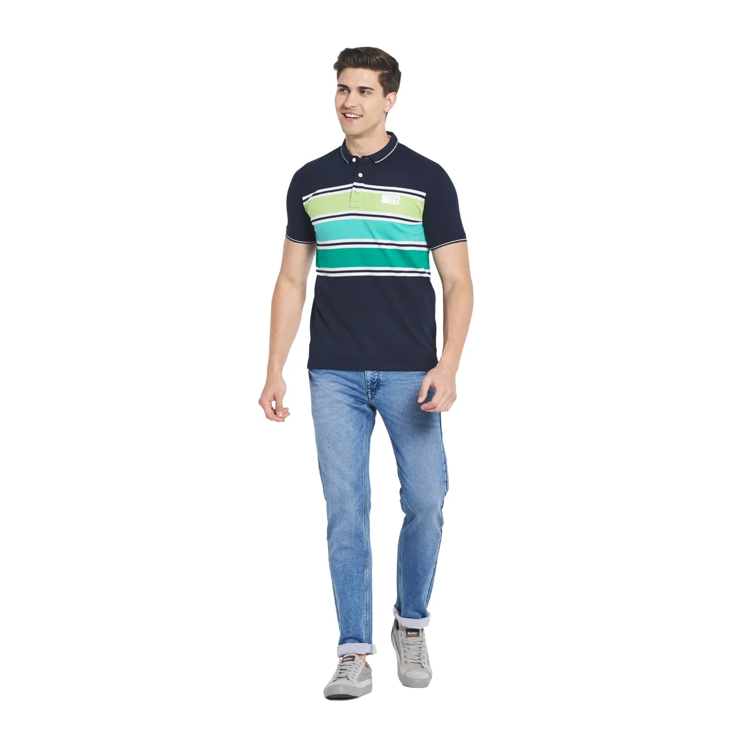 Duke Stardust Men Half Sleeve Cotton T-Shirt (LF5242)