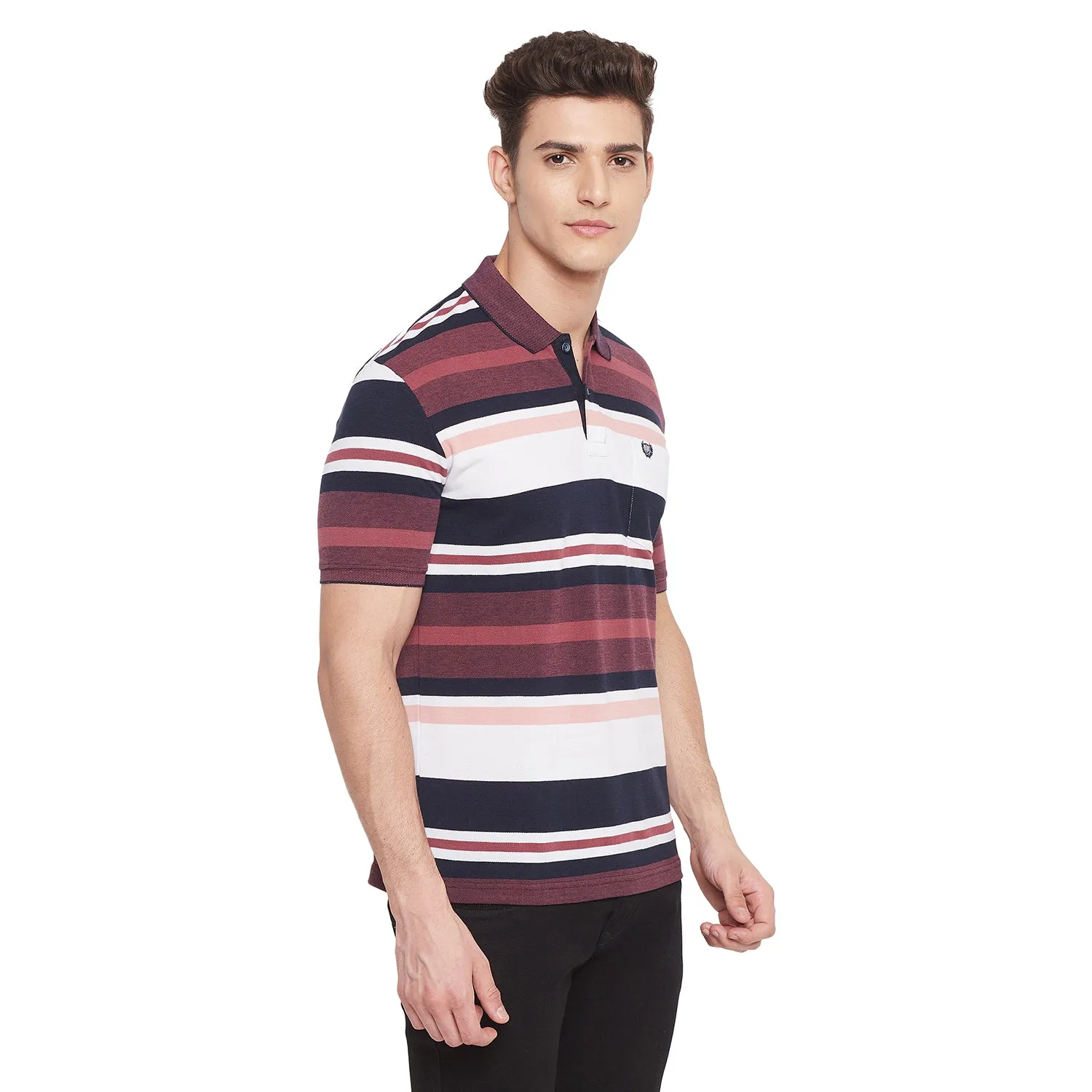 Duke Stardust Men Half Sleeve Cotton T-shirt (LF5303)