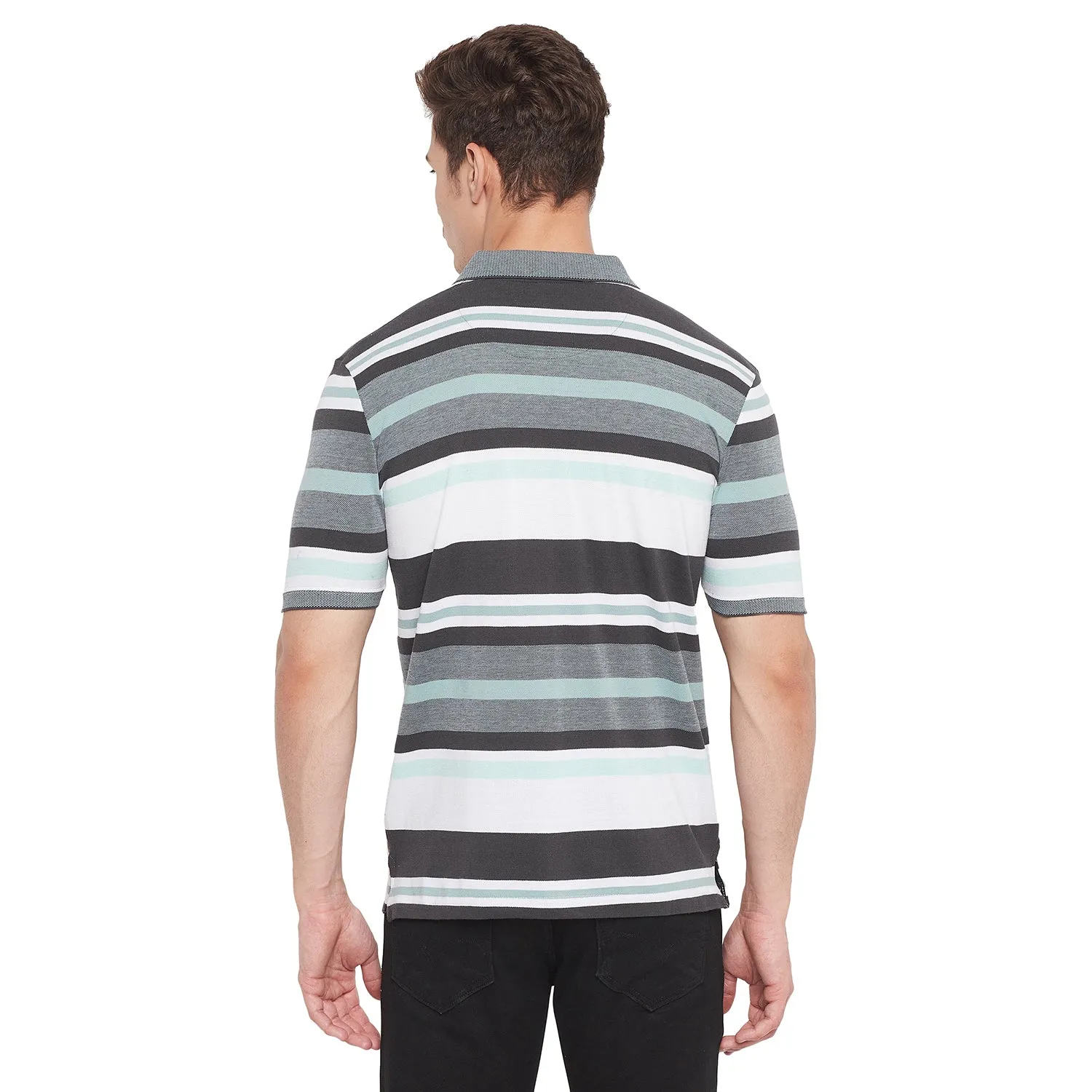 Duke Stardust Men Half Sleeve Cotton T-shirt (LF5303)