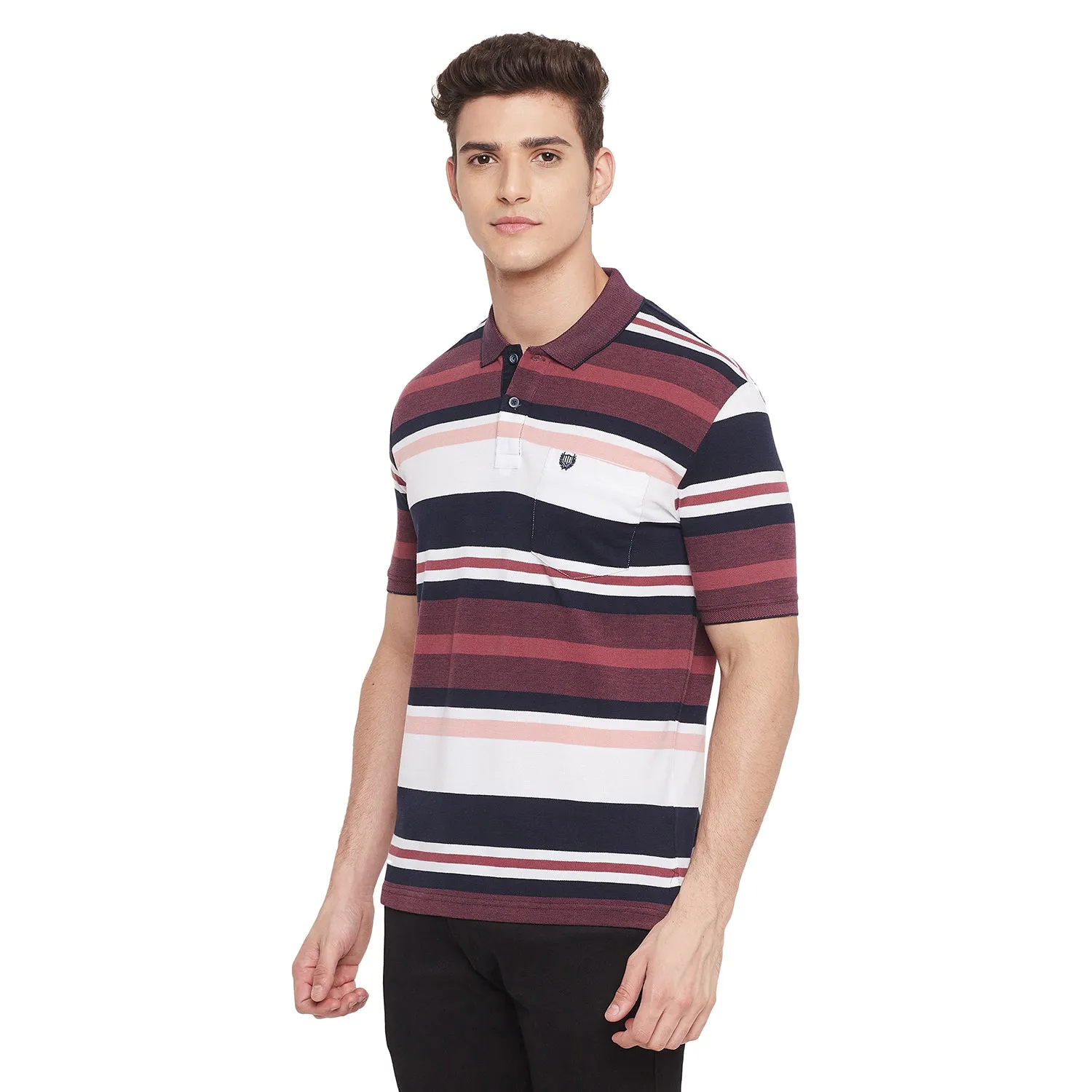 Duke Stardust Men Half Sleeve Cotton T-shirt (LF5303)