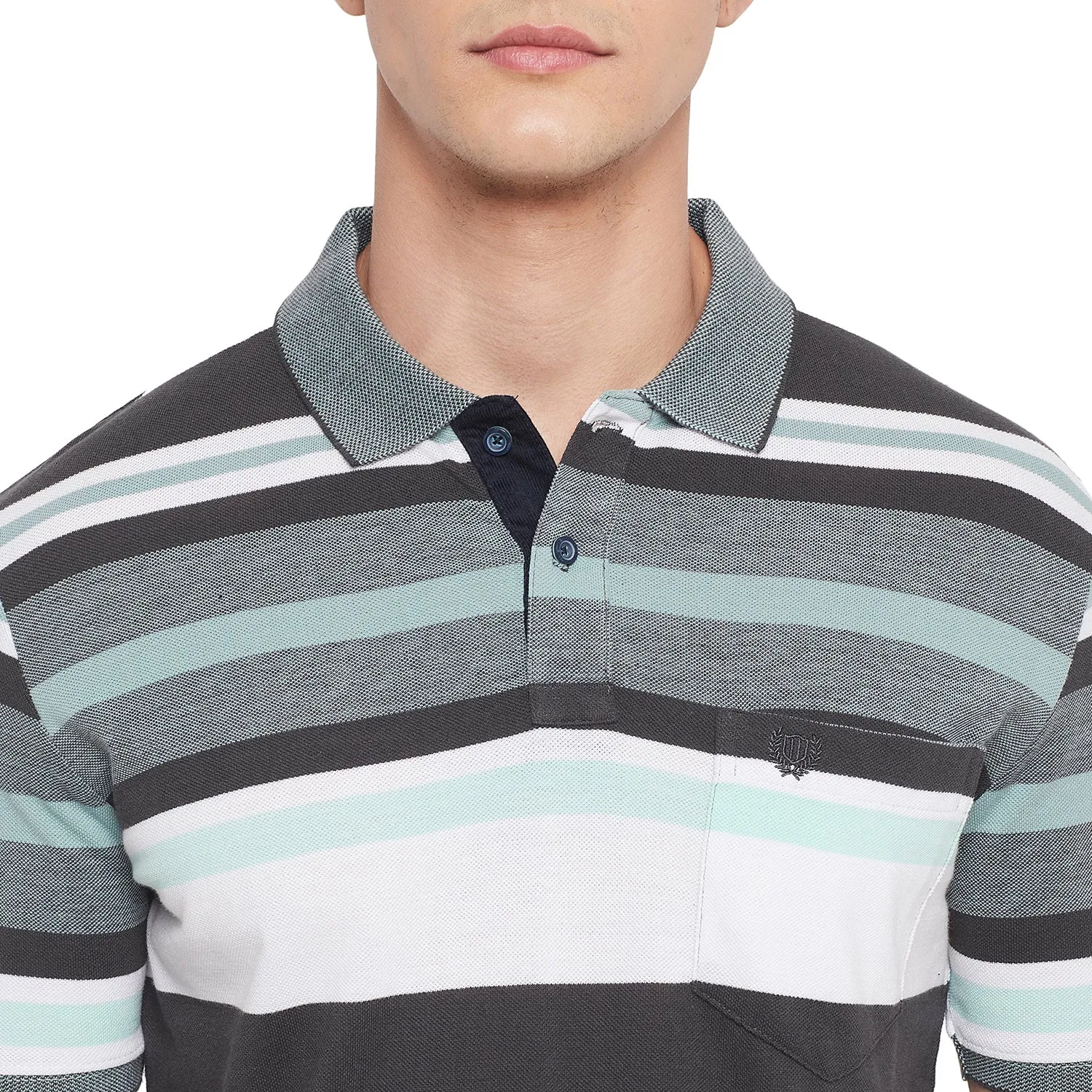 Duke Stardust Men Half Sleeve Cotton T-shirt (LF5303)