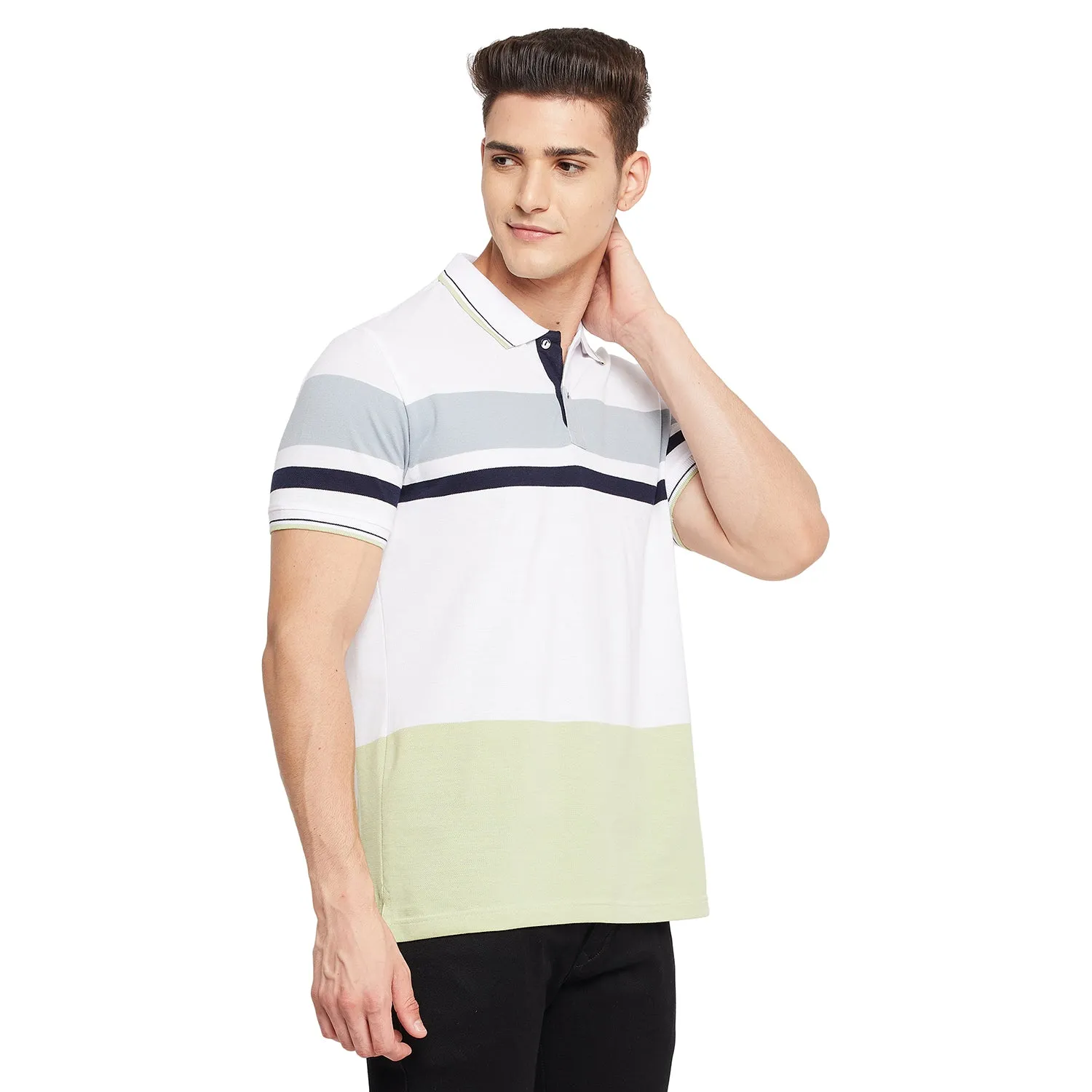 Duke Stardust Men Half Sleeve Cotton T-shirt (LF5304)