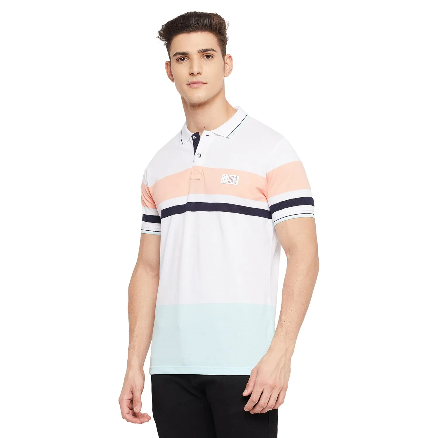 Duke Stardust Men Half Sleeve Cotton T-shirt (LF5304)