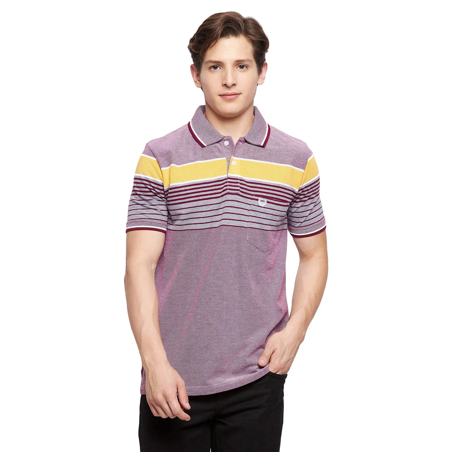 Duke Stardust Men Half Sleeve Cotton T-shirt (LF5395)