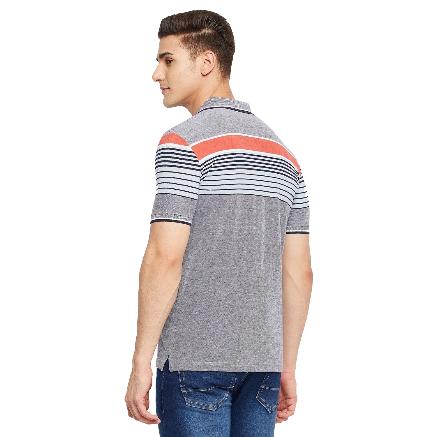 Duke Stardust Men Half Sleeve Cotton T-shirt (LF5395)