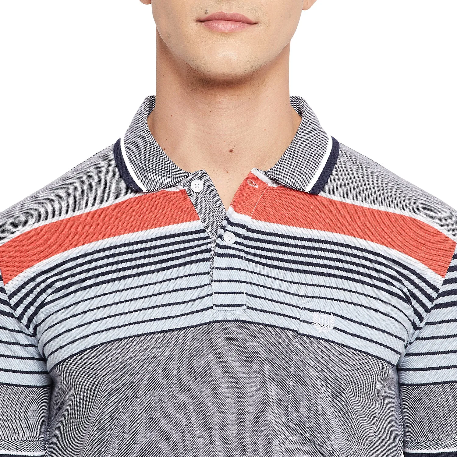 Duke Stardust Men Half Sleeve Cotton T-shirt (LF5395)