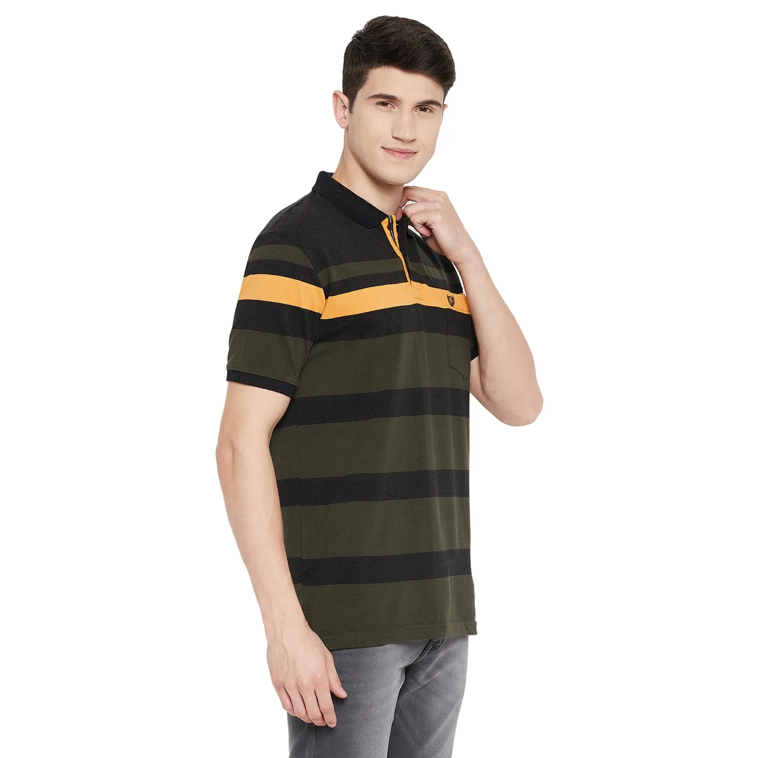 Duke Stardust Men Half Sleeve Cotton T-Shirt (LF5445)