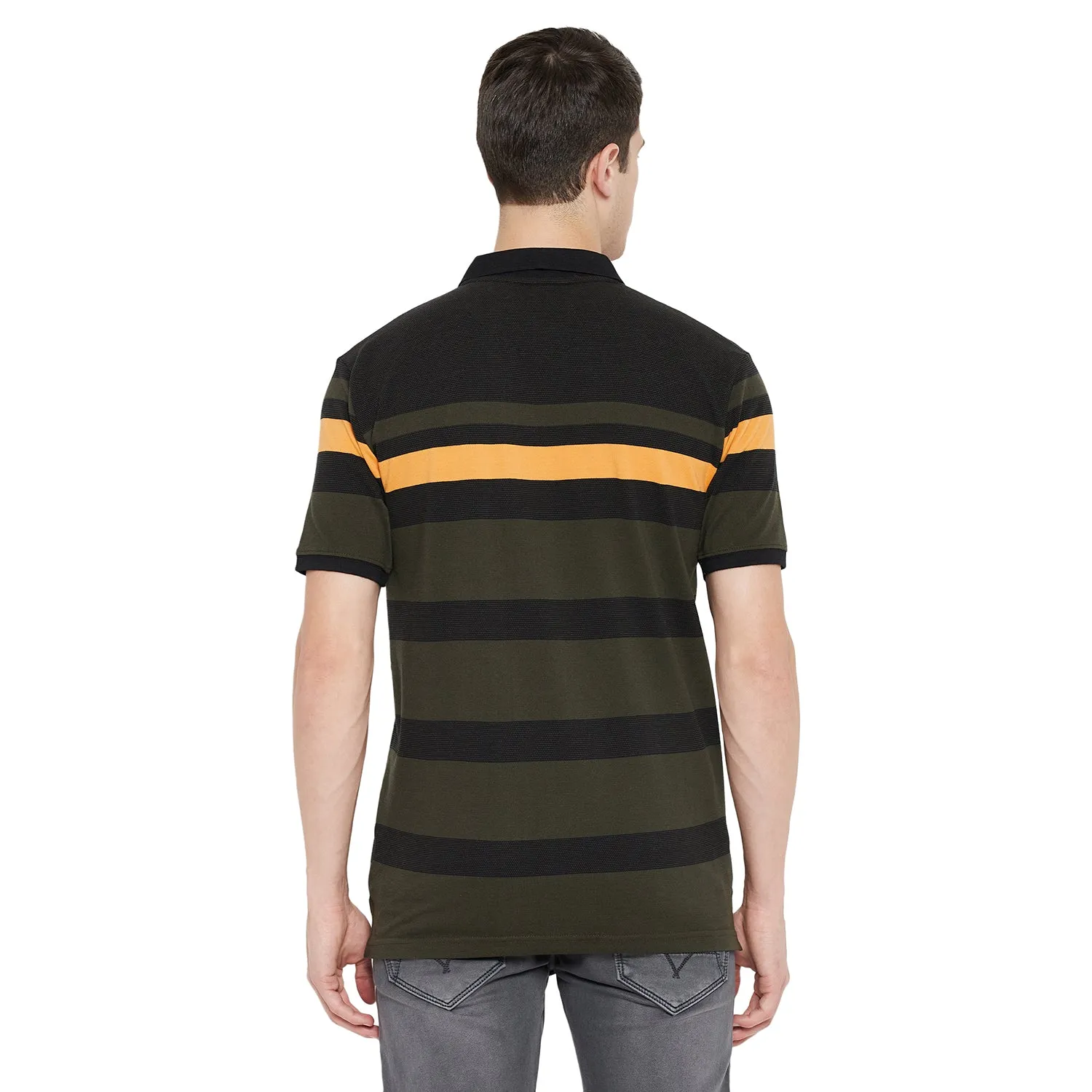 Duke Stardust Men Half Sleeve Cotton T-Shirt (LF5445)