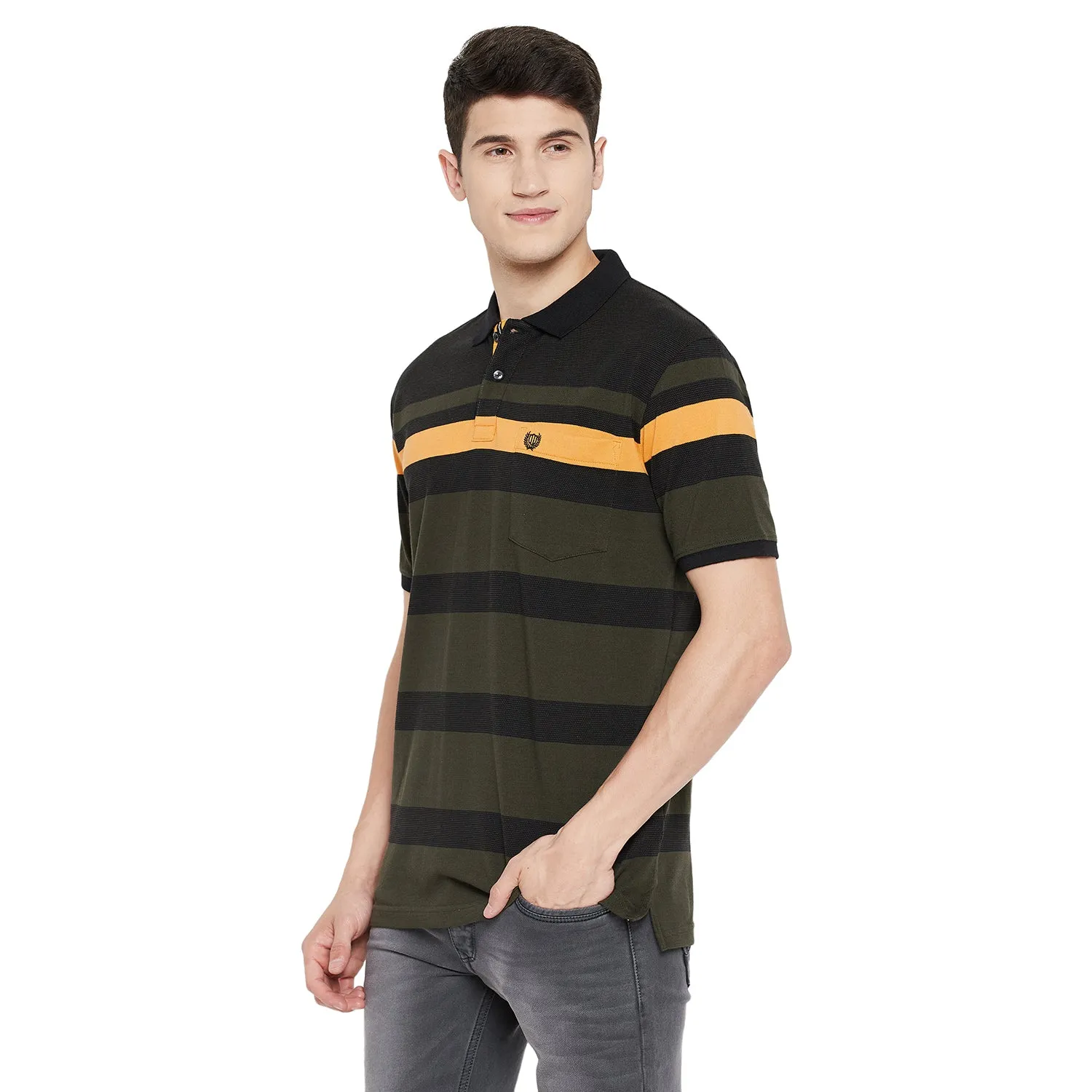 Duke Stardust Men Half Sleeve Cotton T-Shirt (LF5445)