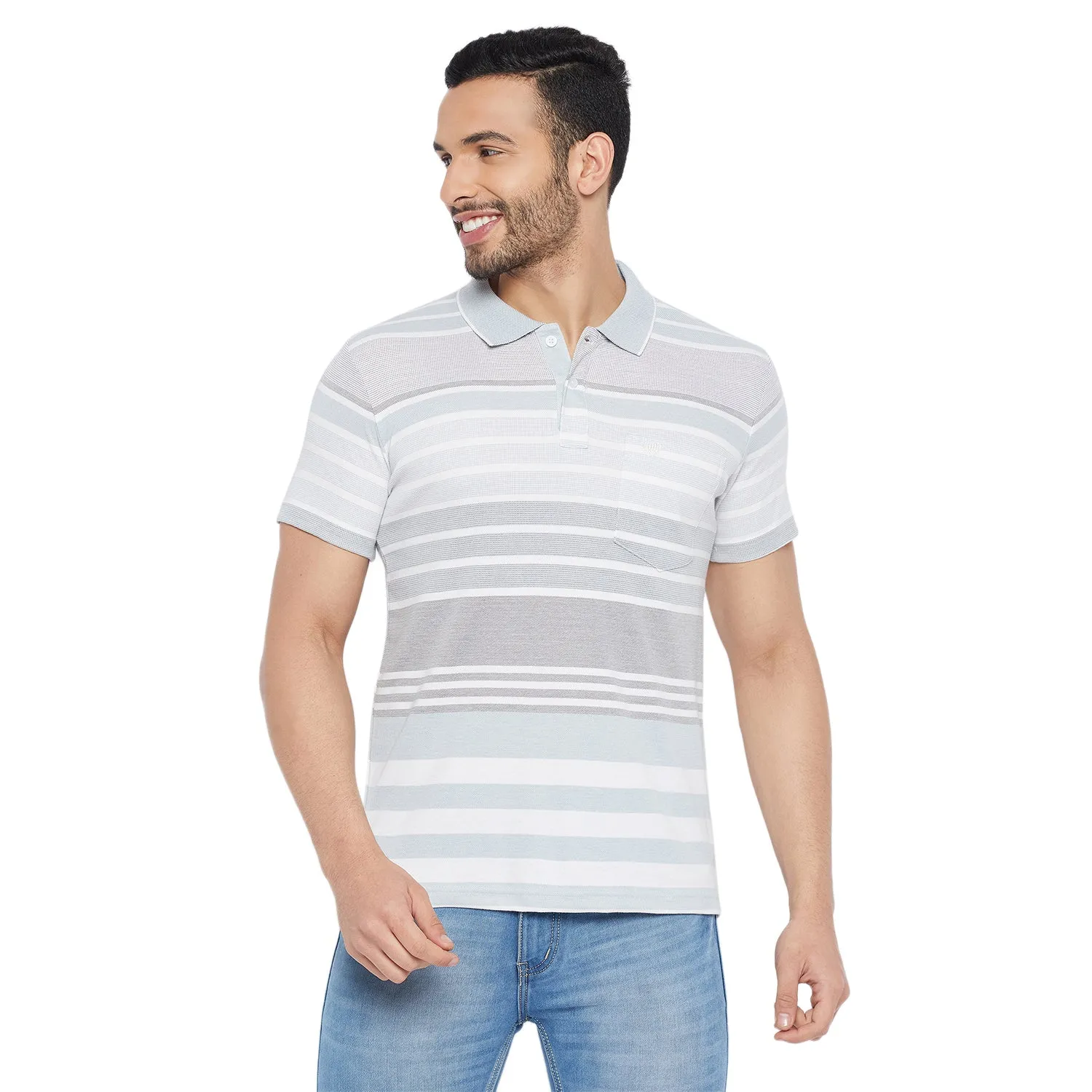 Duke Stardust Men Half Sleeve Cotton T-shirt (LF7014)