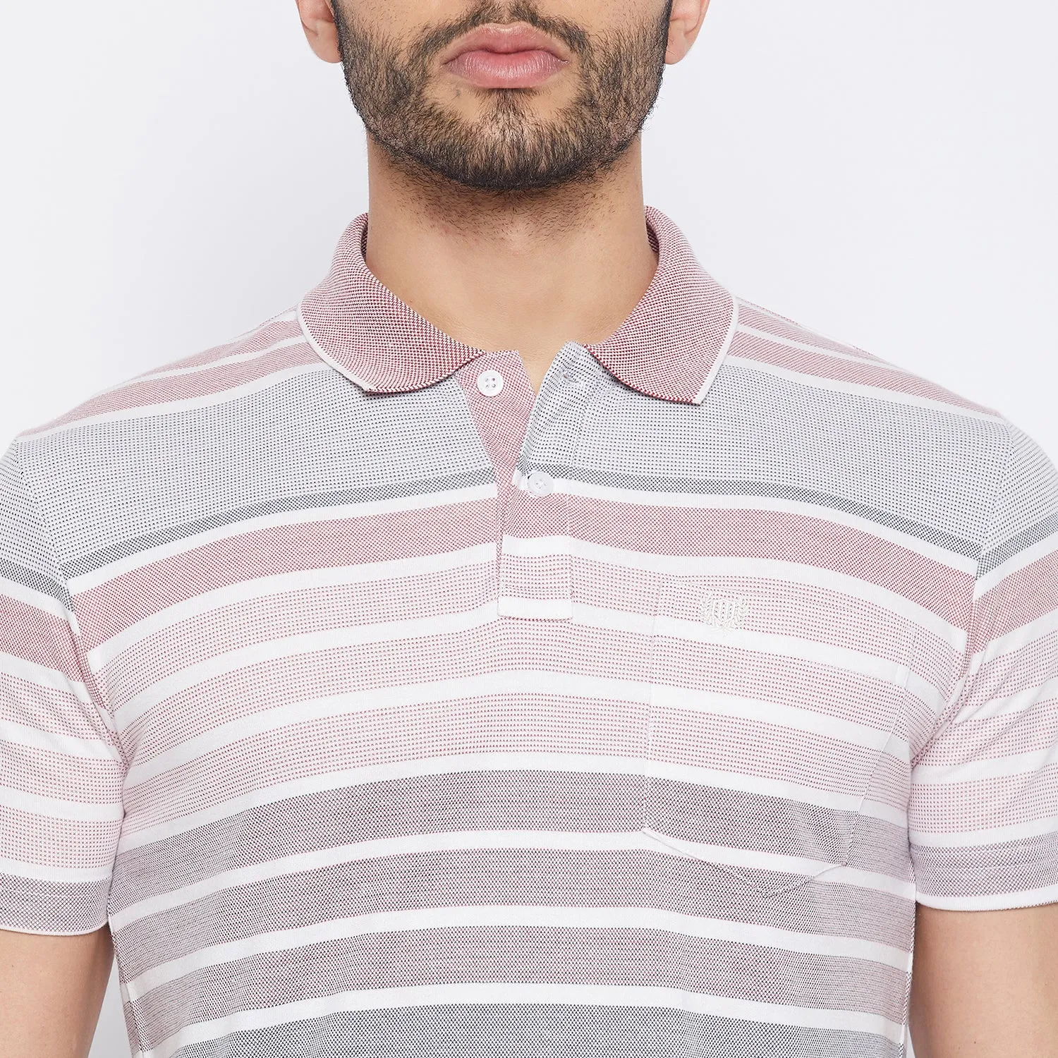 Duke Stardust Men Half Sleeve Cotton T-shirt (LF7014)