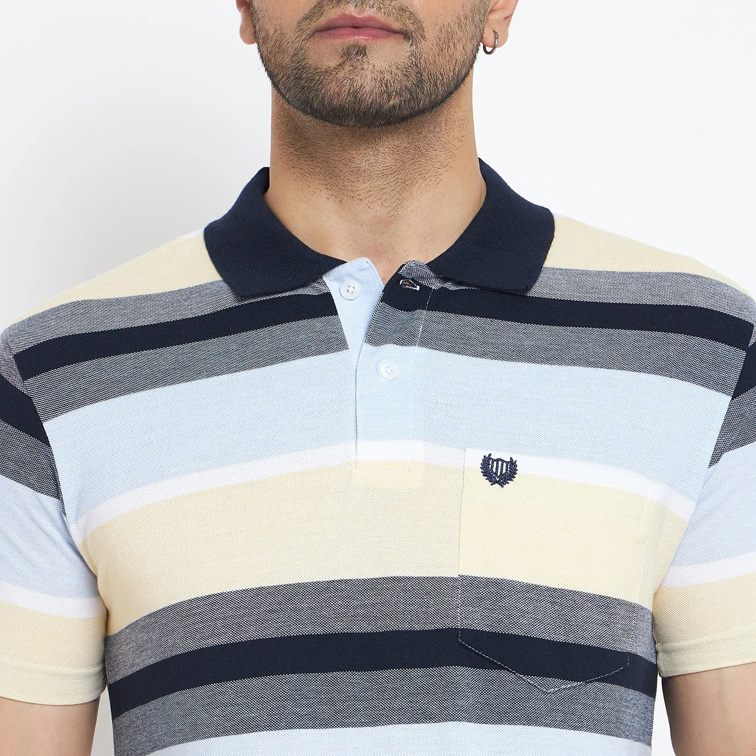 Duke Stardust Men Half Sleeve Cotton T-shirt (MLF1115)
