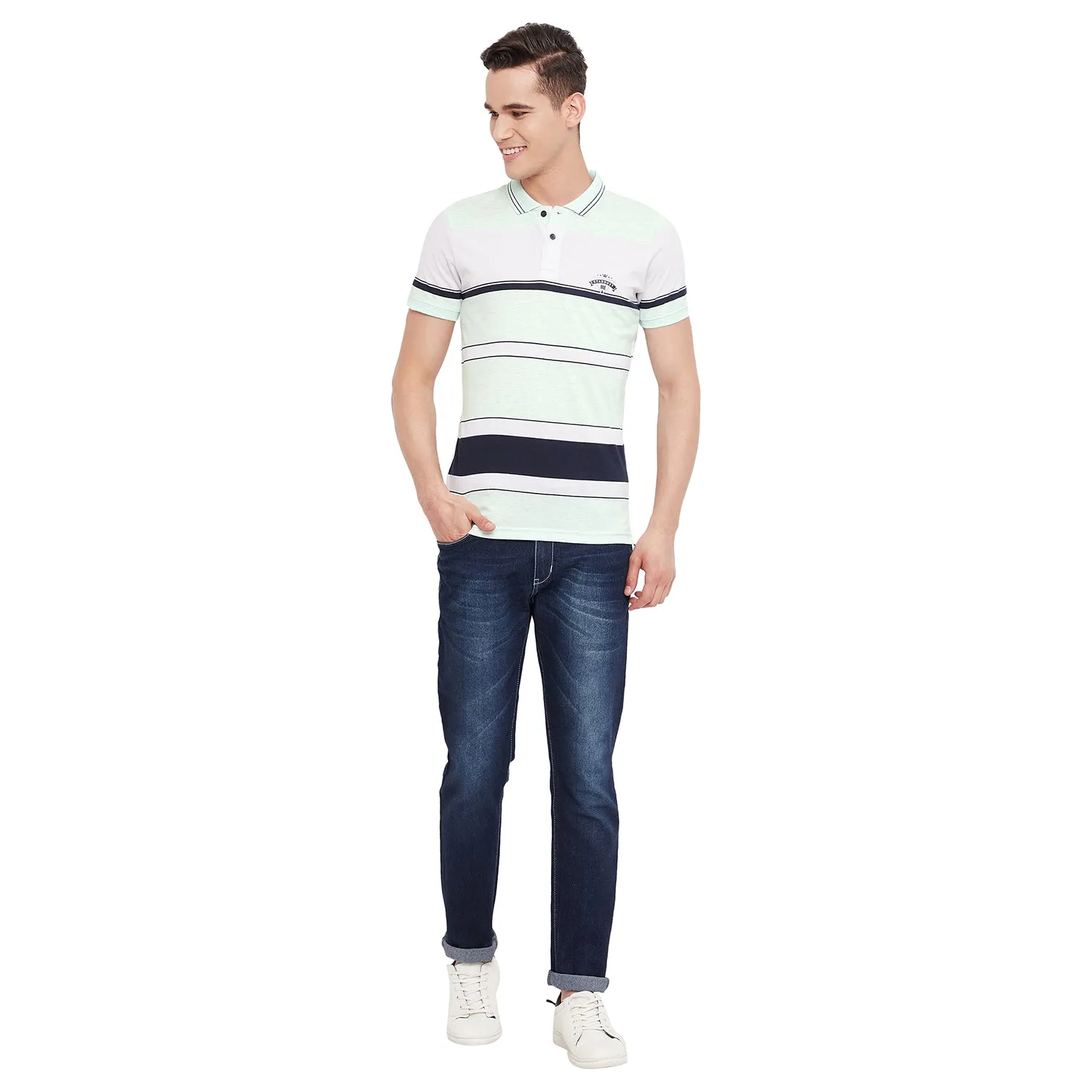 Duke Stardust Men Half Sleeve Cotton T-Shirt (MTLF338)