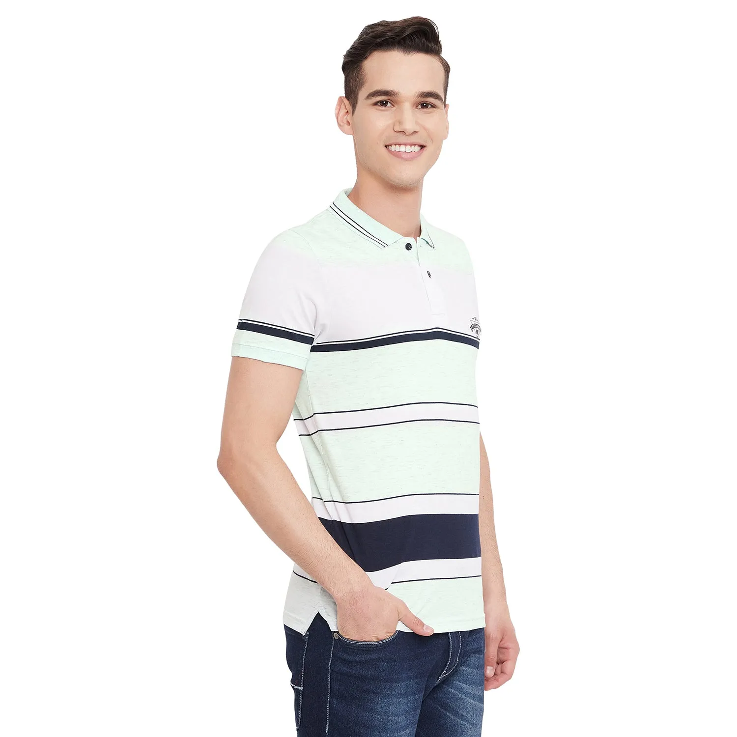 Duke Stardust Men Half Sleeve Cotton T-Shirt (MTLF338)