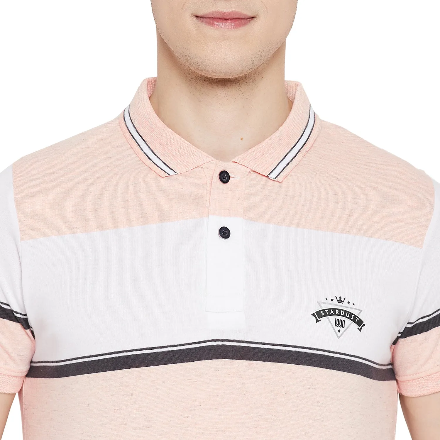 Duke Stardust Men Half Sleeve Cotton T-Shirt (MTLF338)