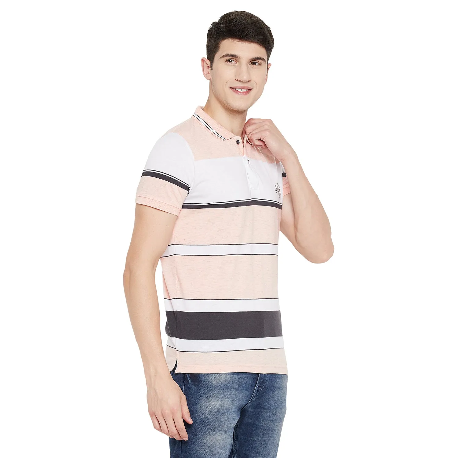 Duke Stardust Men Half Sleeve Cotton T-Shirt (MTLF338)