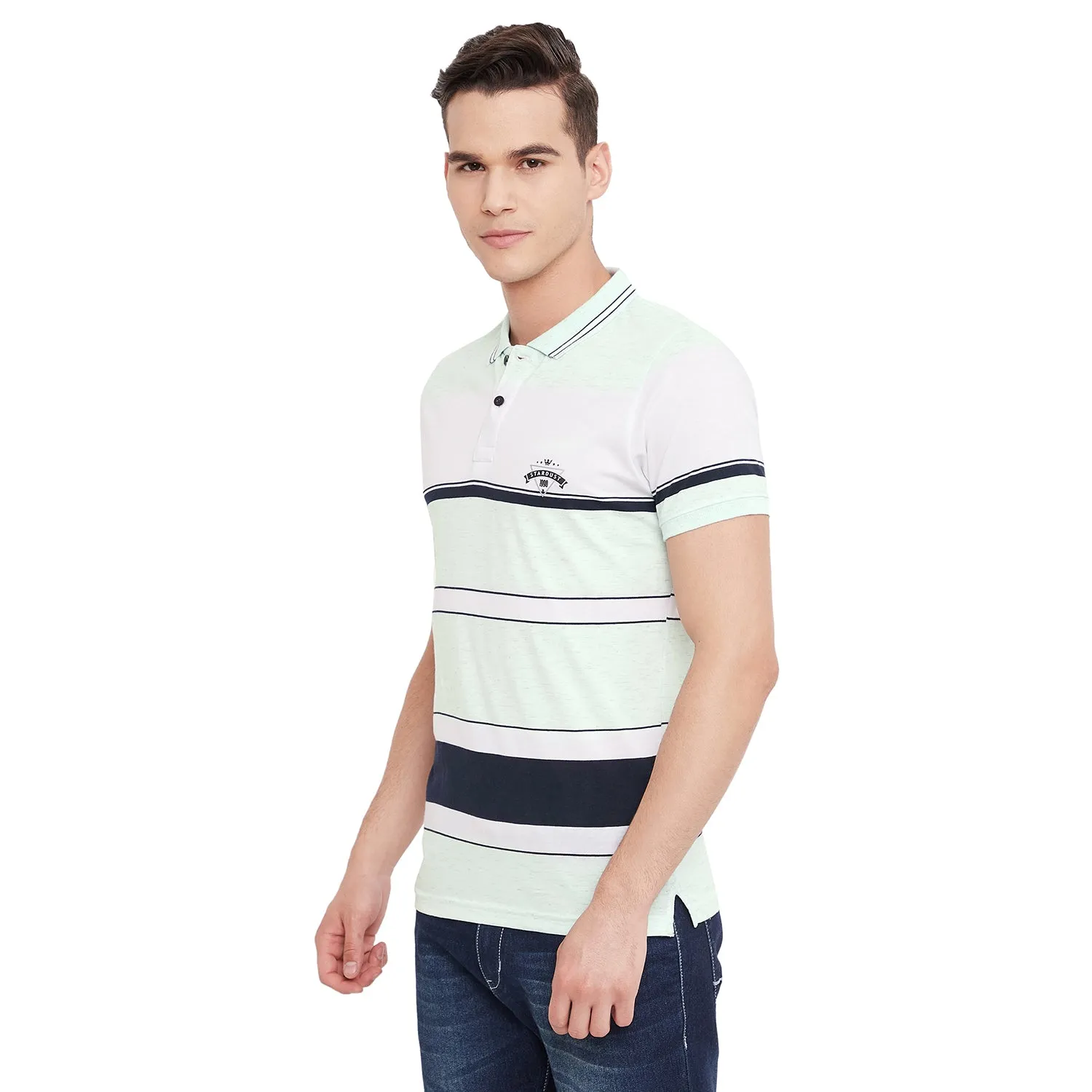 Duke Stardust Men Half Sleeve Cotton T-Shirt (MTLF338)