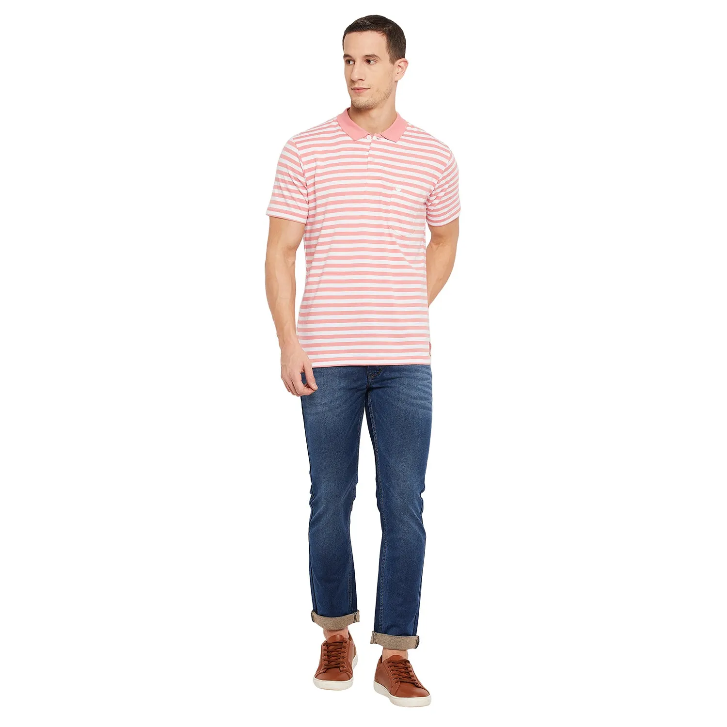 Duke Stardust Men Half Sleeve Cotton T-shirt (MTLF346)