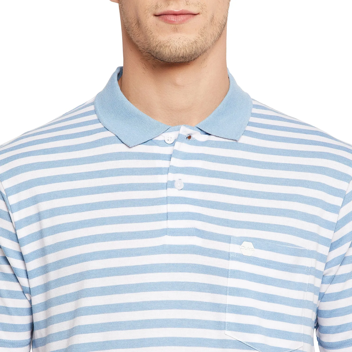 Duke Stardust Men Half Sleeve Cotton T-shirt (MTLF346)
