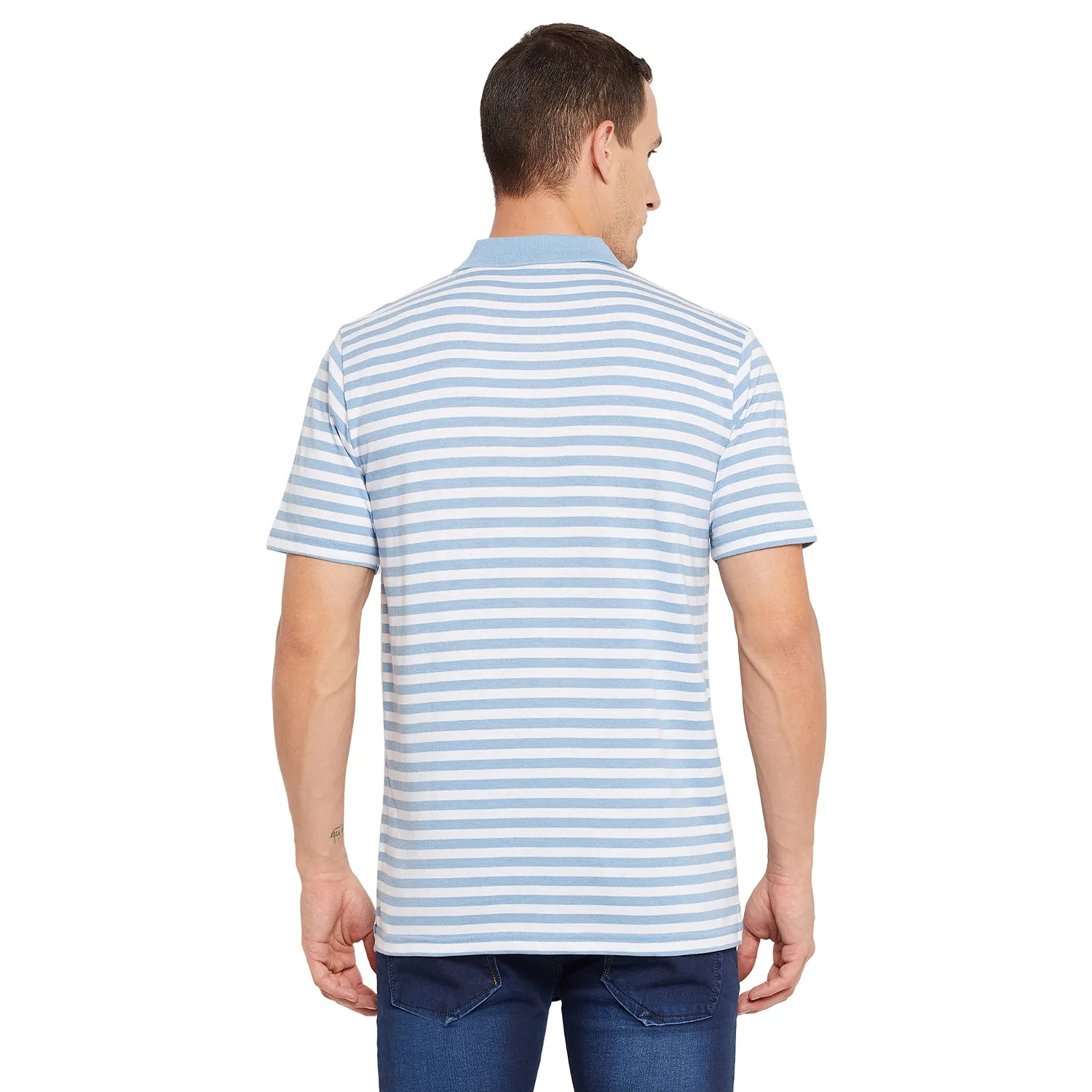 Duke Stardust Men Half Sleeve Cotton T-shirt (MTLF346)
