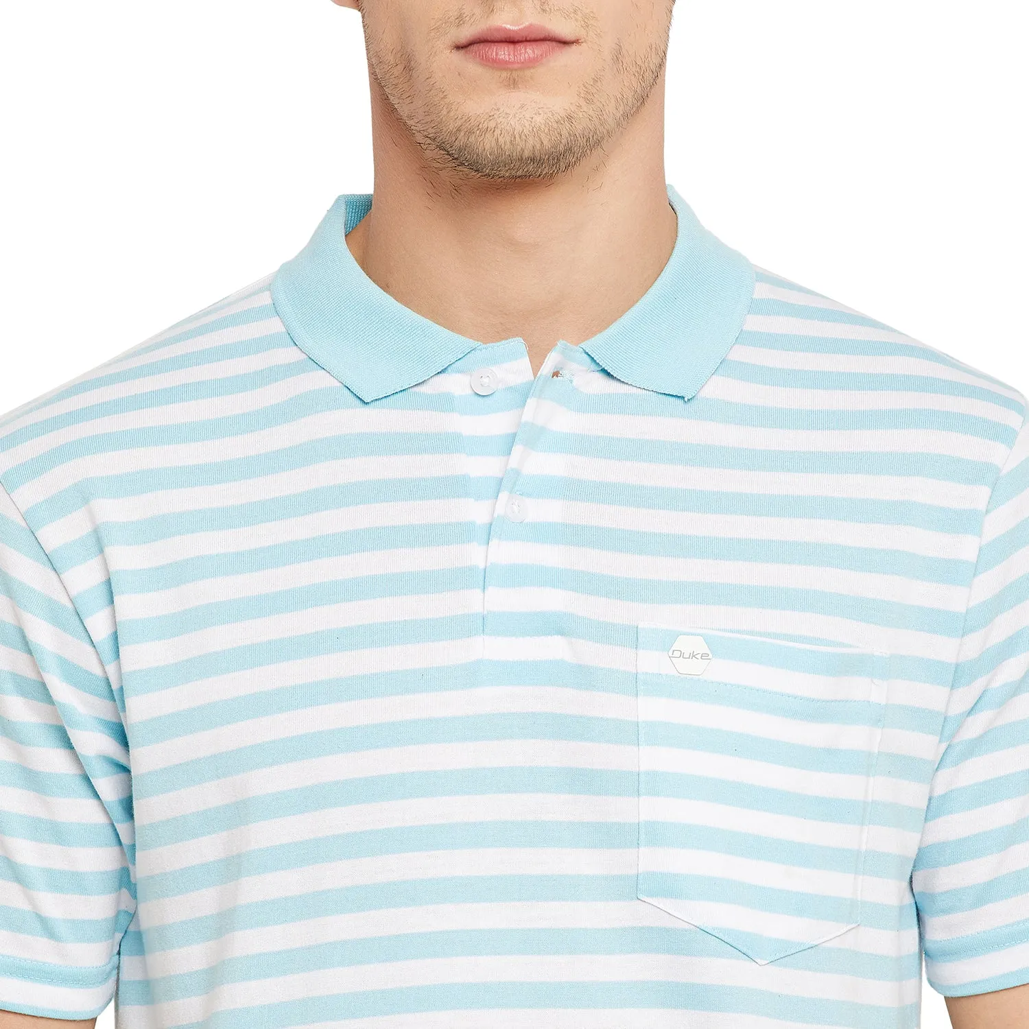 Duke Stardust Men Half Sleeve Cotton T-shirt (MTLF346)
