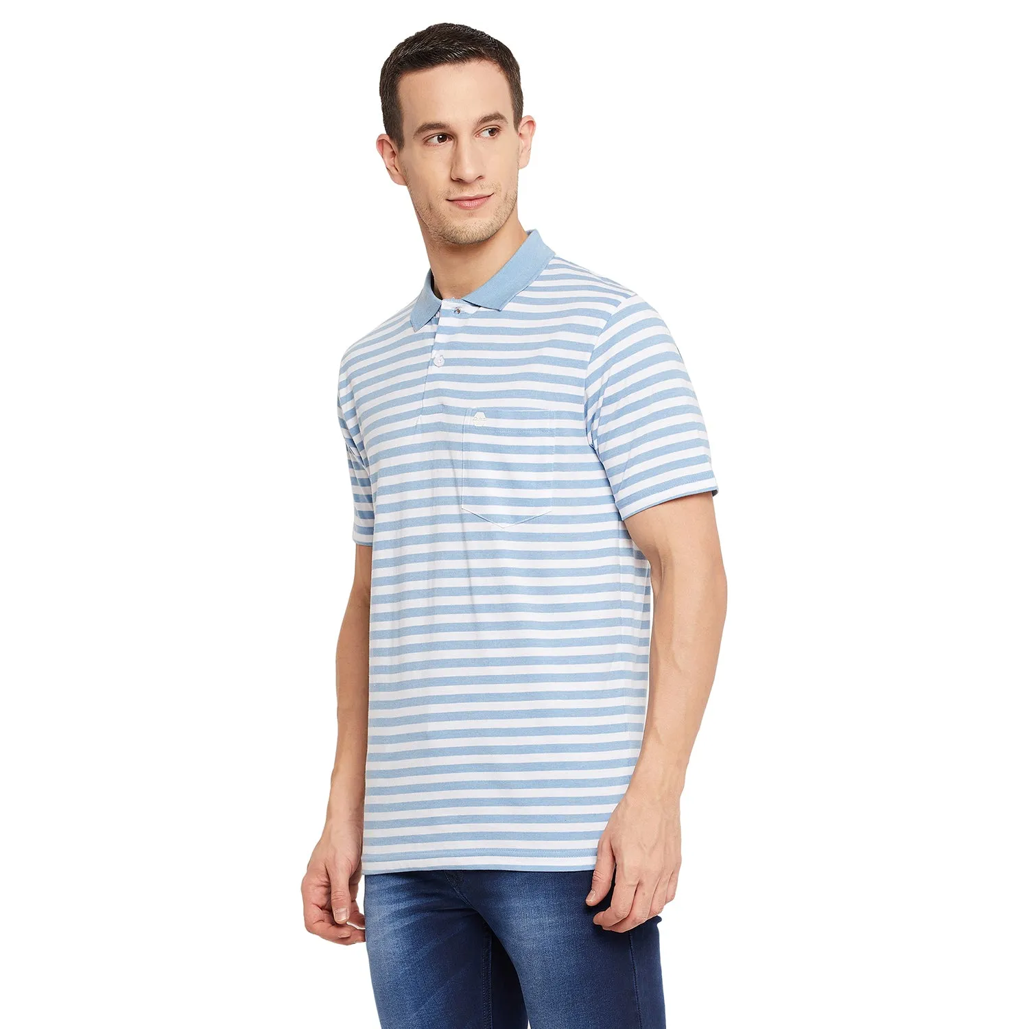 Duke Stardust Men Half Sleeve Cotton T-shirt (MTLF346)