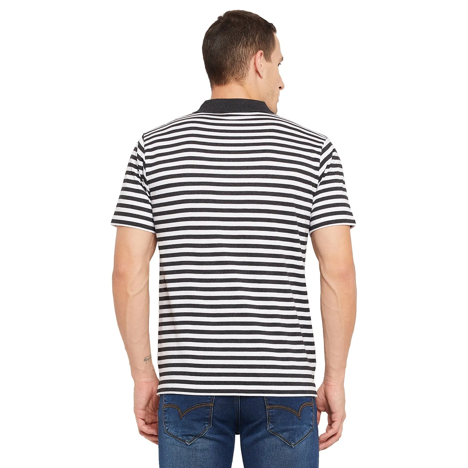 Duke Stardust Men Half Sleeve Cotton T-shirt (MTLF346)