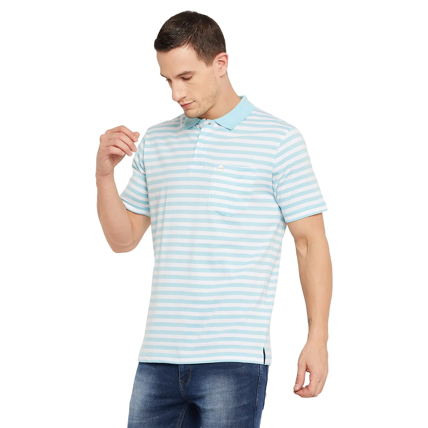 Duke Stardust Men Half Sleeve Cotton T-shirt (MTLF346)