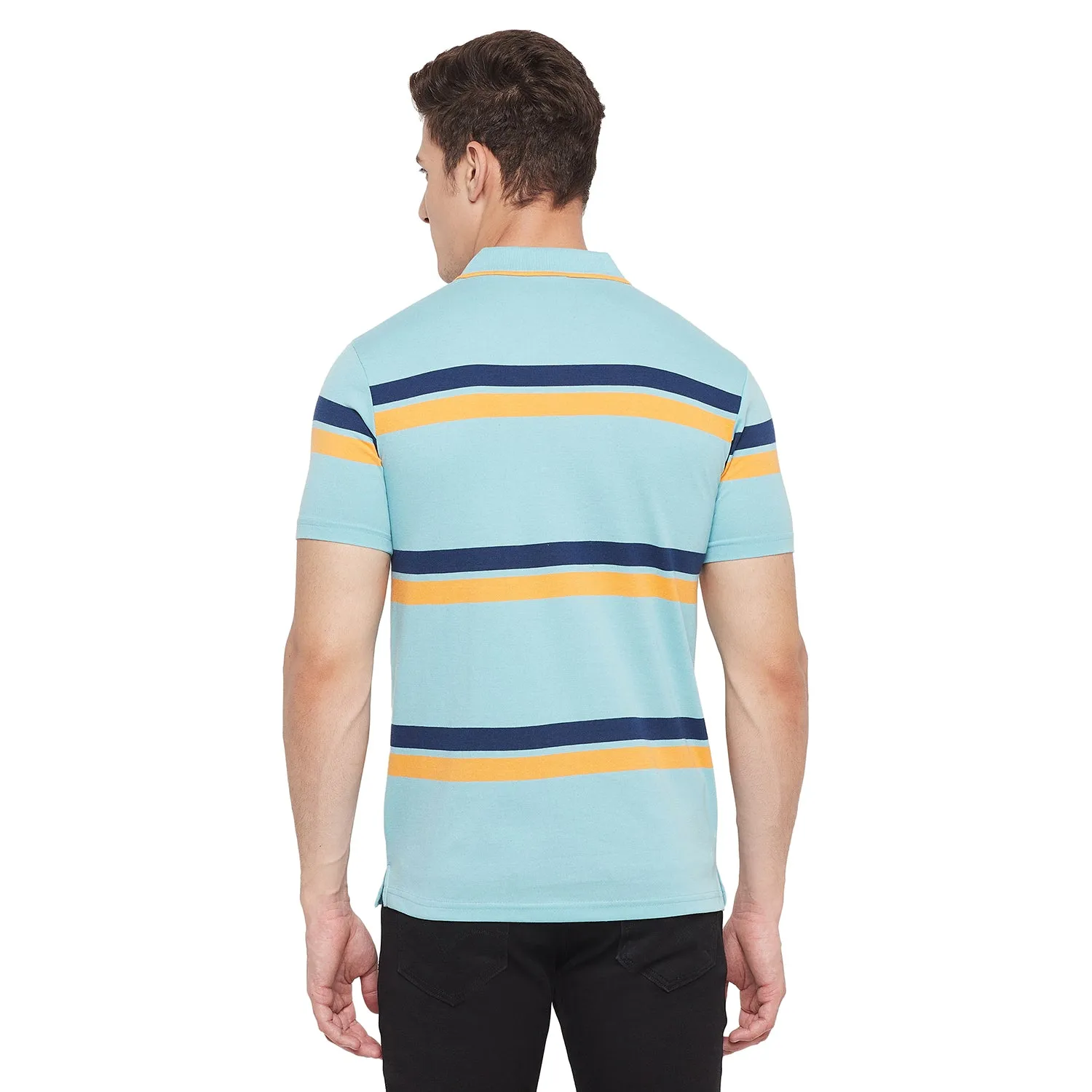 Duke Stardust Men Half Sleeve Cotton T-shirt (MTLF357)