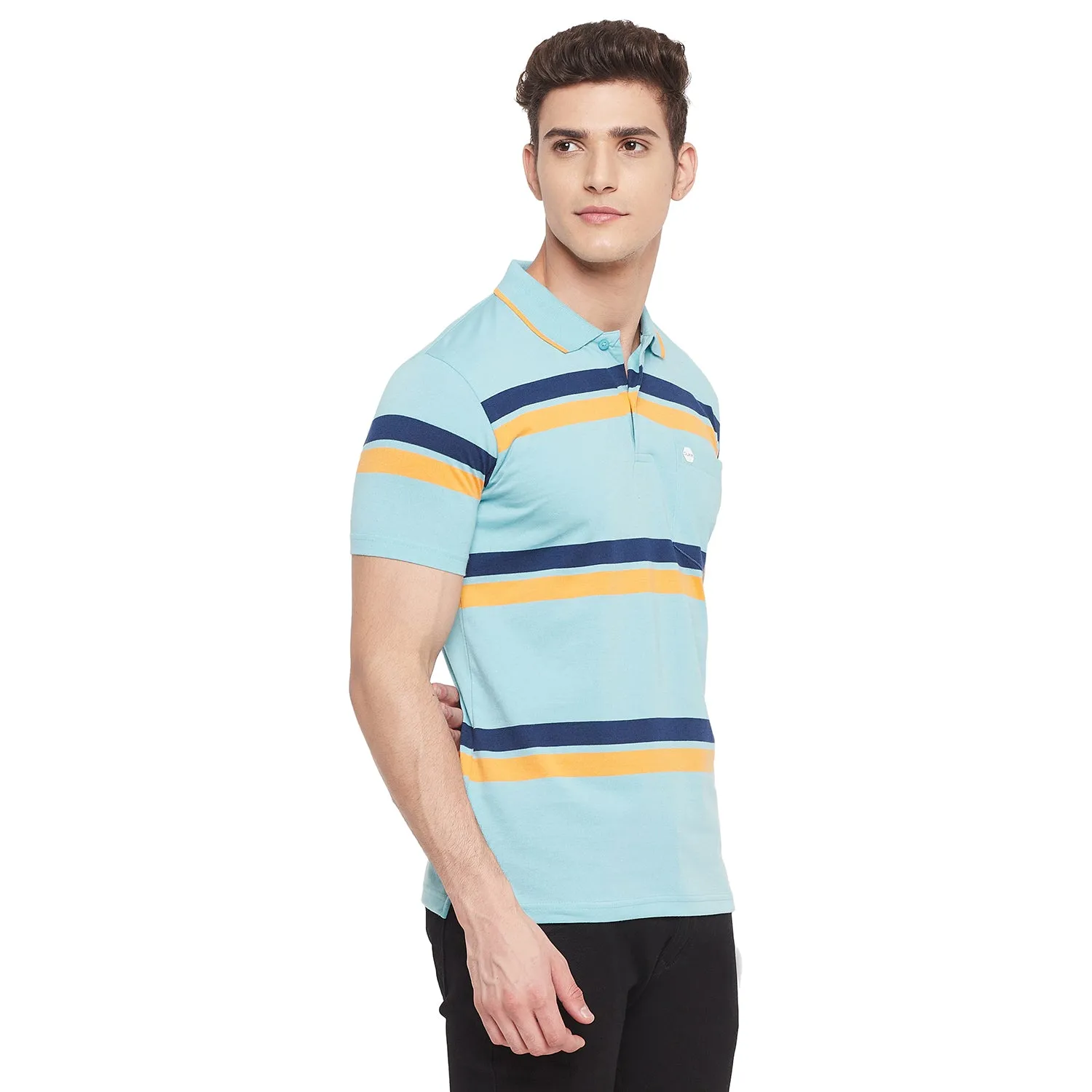 Duke Stardust Men Half Sleeve Cotton T-shirt (MTLF357)