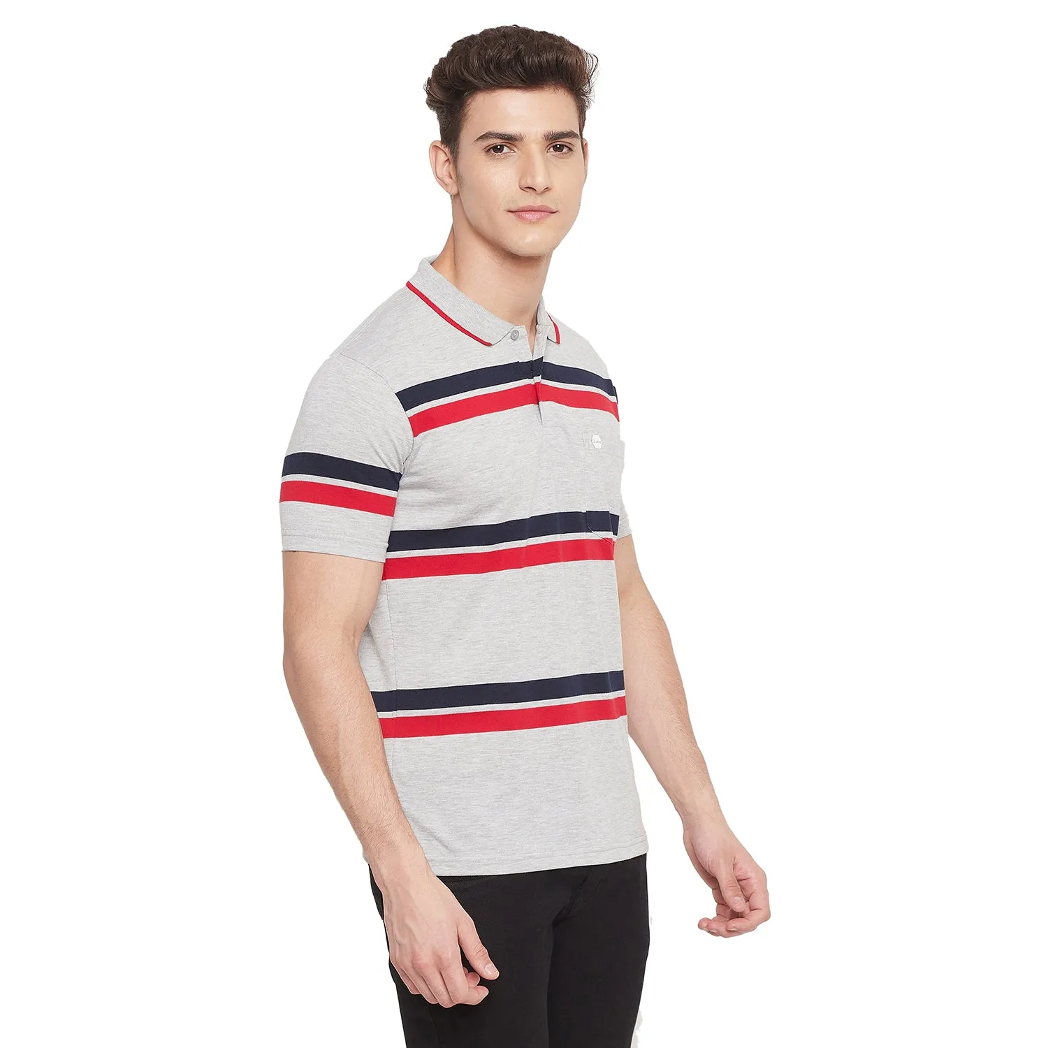 Duke Stardust Men Half Sleeve Cotton T-shirt (MTLF357)