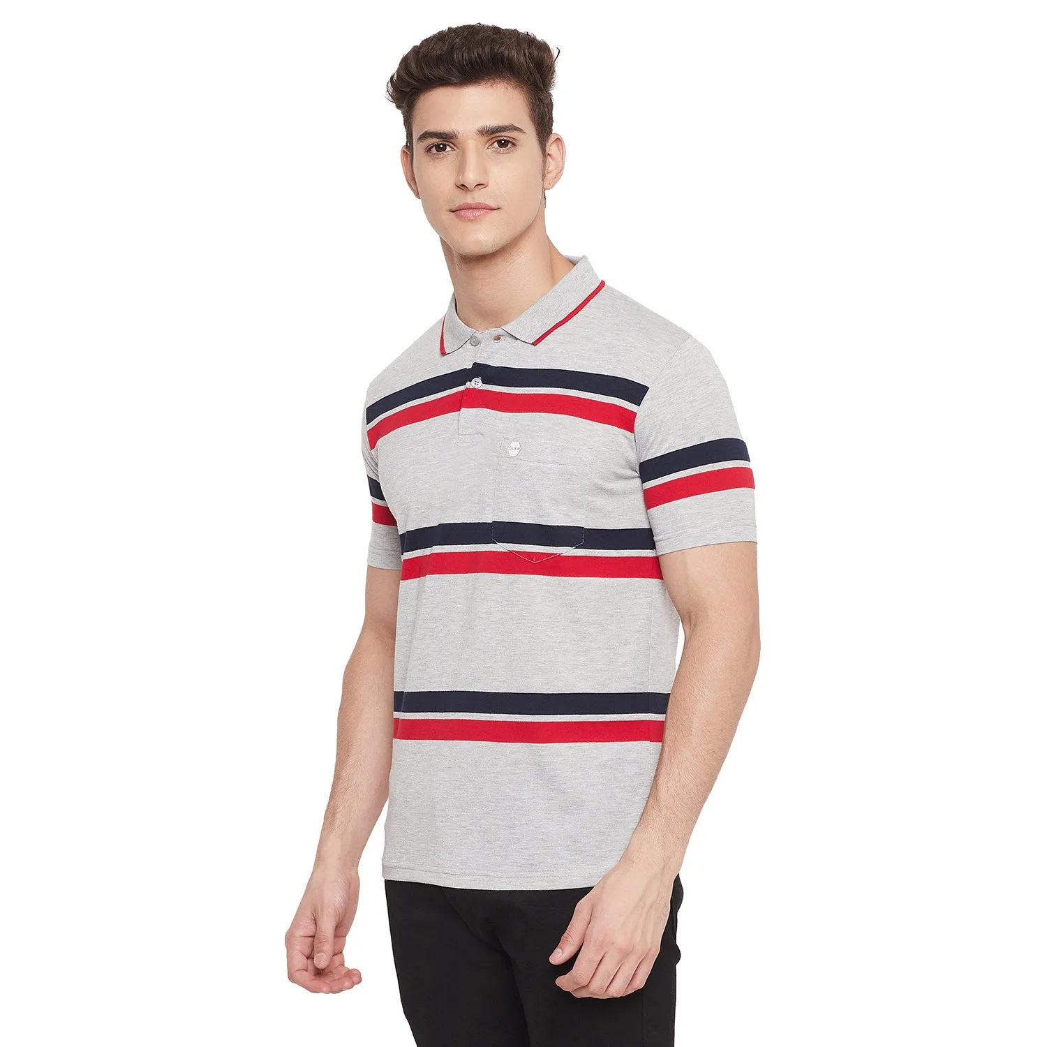 Duke Stardust Men Half Sleeve Cotton T-shirt (MTLF357)