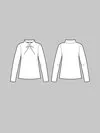Elastic Tie Sweater Pattern XL-3XL -- The Assembly Line Patterns