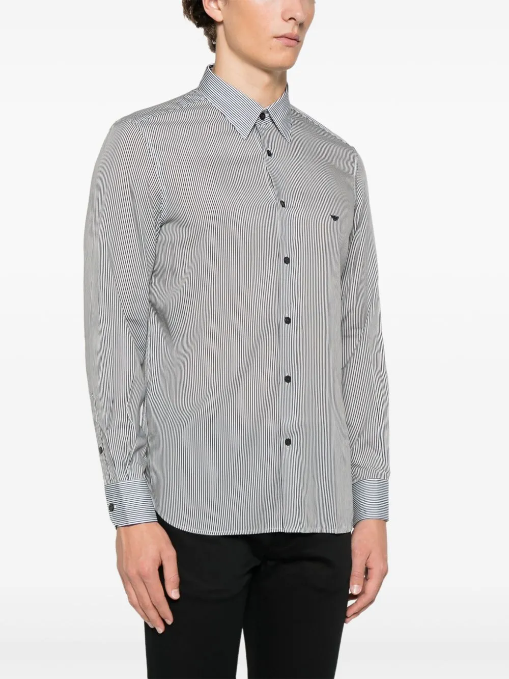 Emporio Armani Shirts Blue