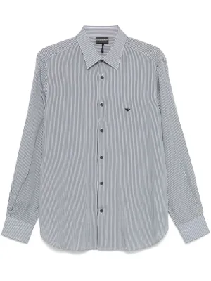 Emporio Armani Shirts Blue