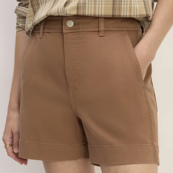 Everlane Sz 16 Brown Tan Utility Shorts WS100