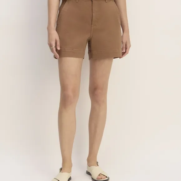 Everlane Sz 16 Brown Tan Utility Shorts WS100