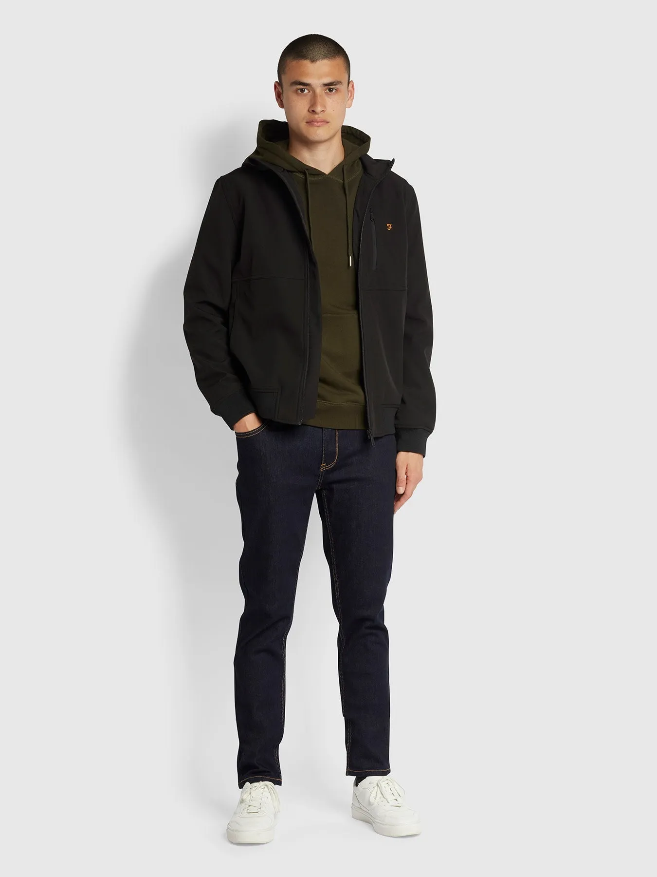 Farah Rudd Softshell Jacket Black
