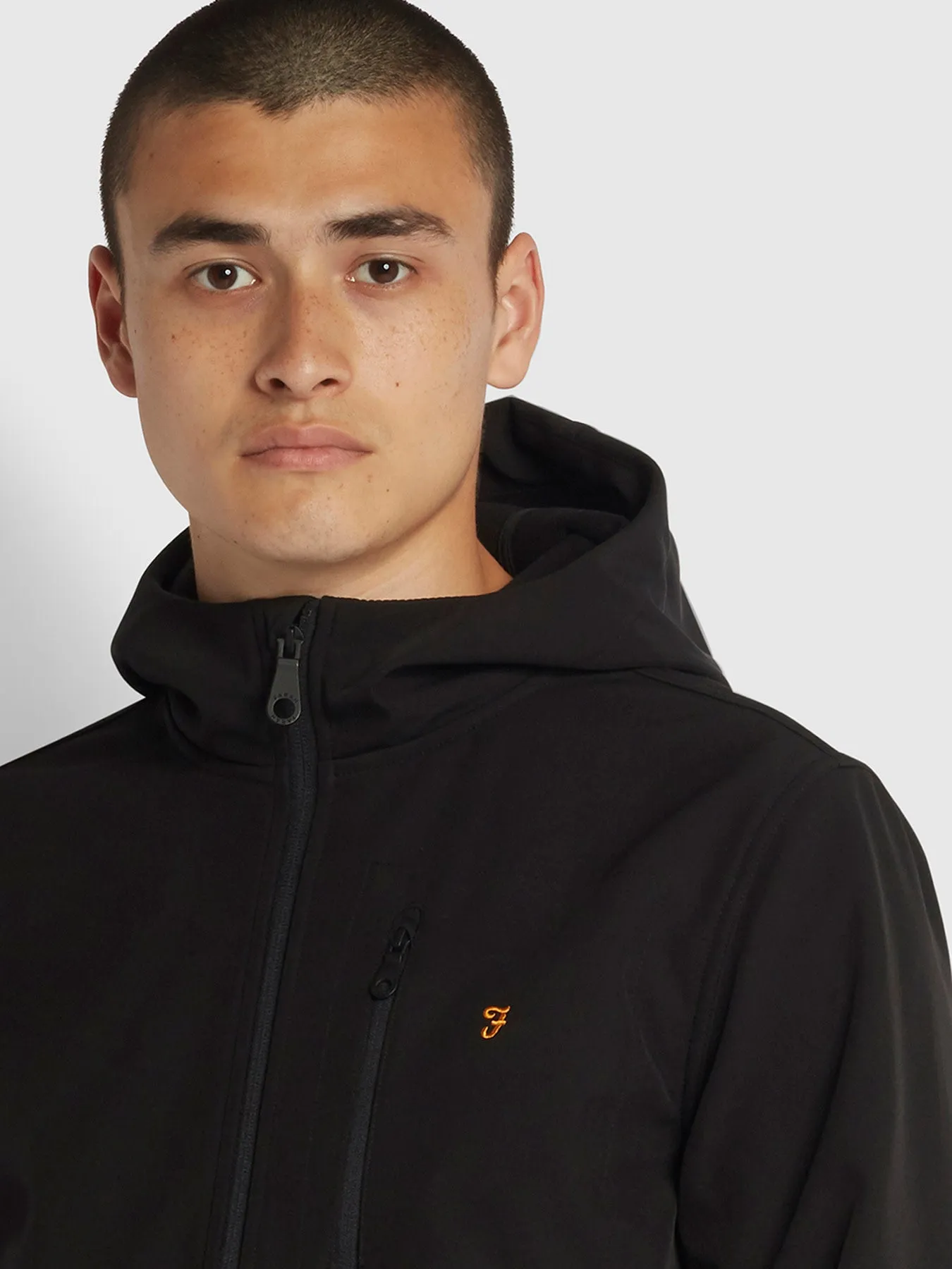 Farah Rudd Softshell Jacket Black