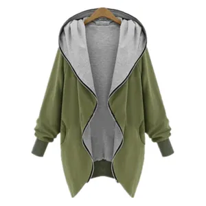 Fashion Casual Hooded Large Size Women Thin Jackets Women outerwear coats