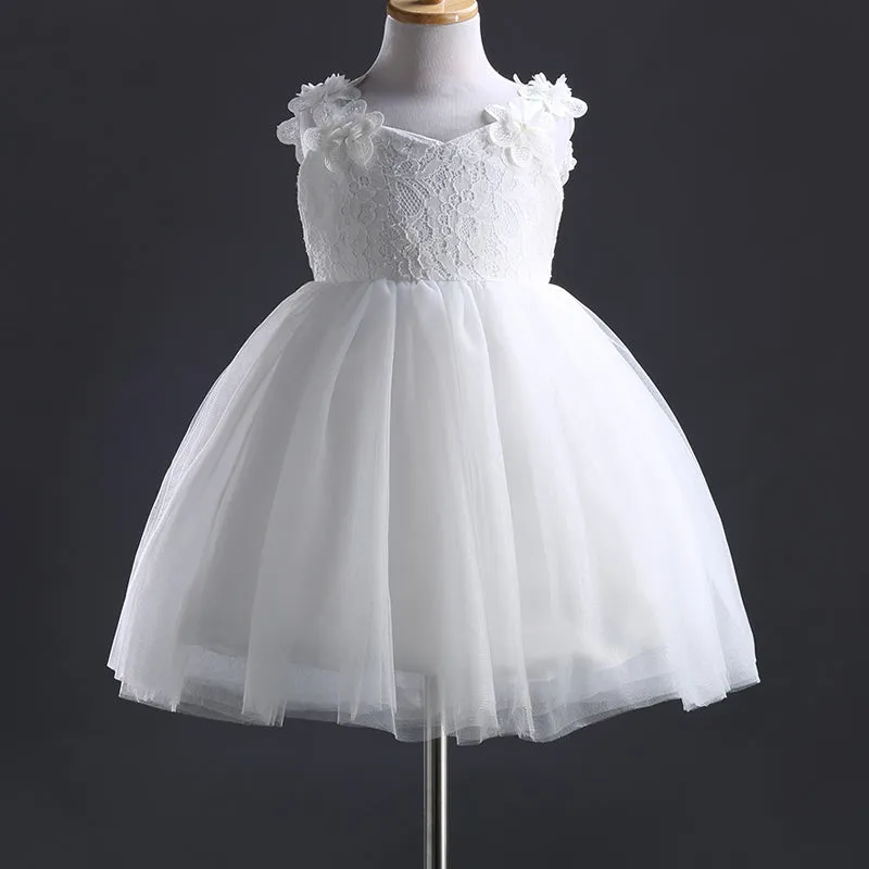 Fashionable Flower Girl Princess  Tutu & Bow Dress Free Shipping